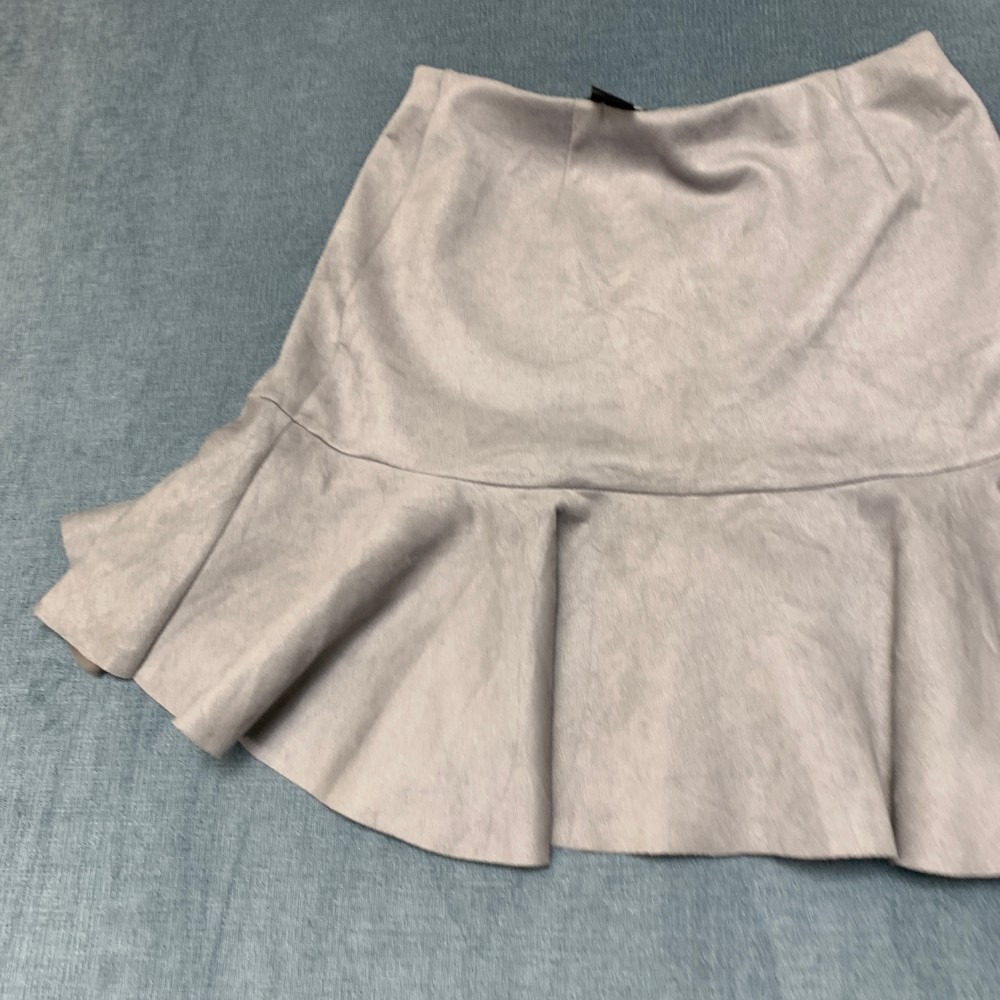 Aqua Grey Ruffled Skirt - Picture 8 of 13